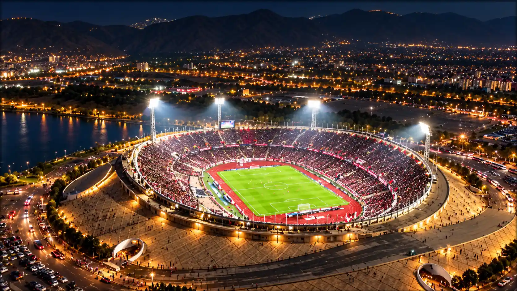 خانه تیم های استقلال و پرسپولیس استادیوم آزادی یا همان آریامهر تهران