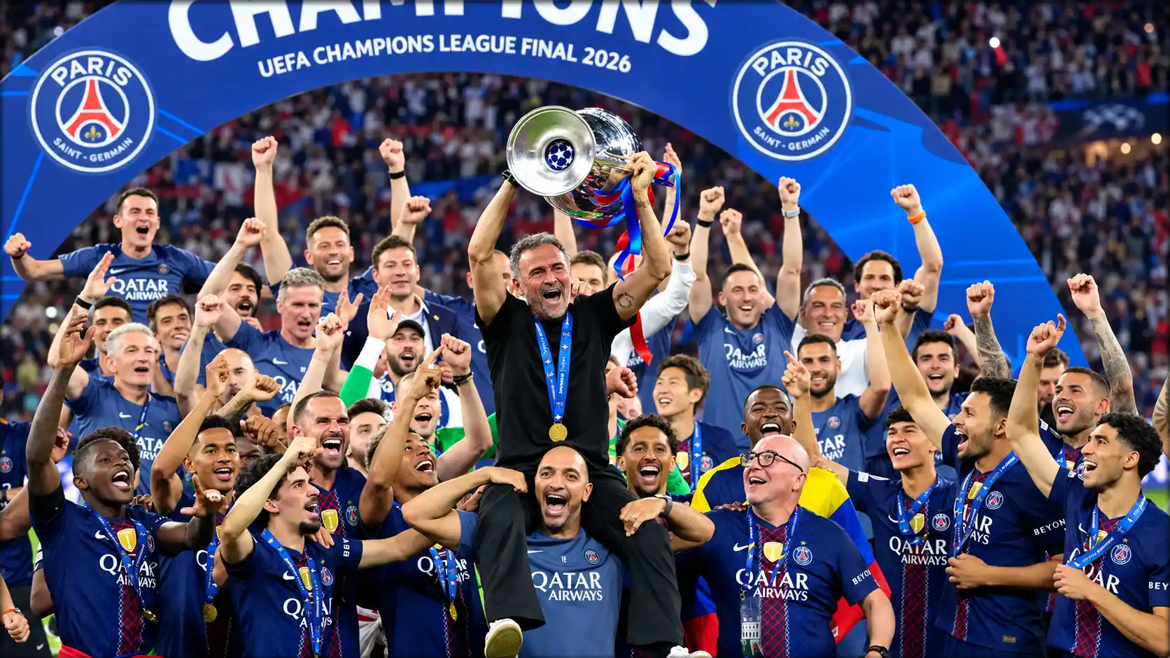 قهرمانی PSG در لیگ قهرمانان دومین قهرمانی پیاپی تیم پاریسن ژرمن در لیگ قهرمانان اروپا