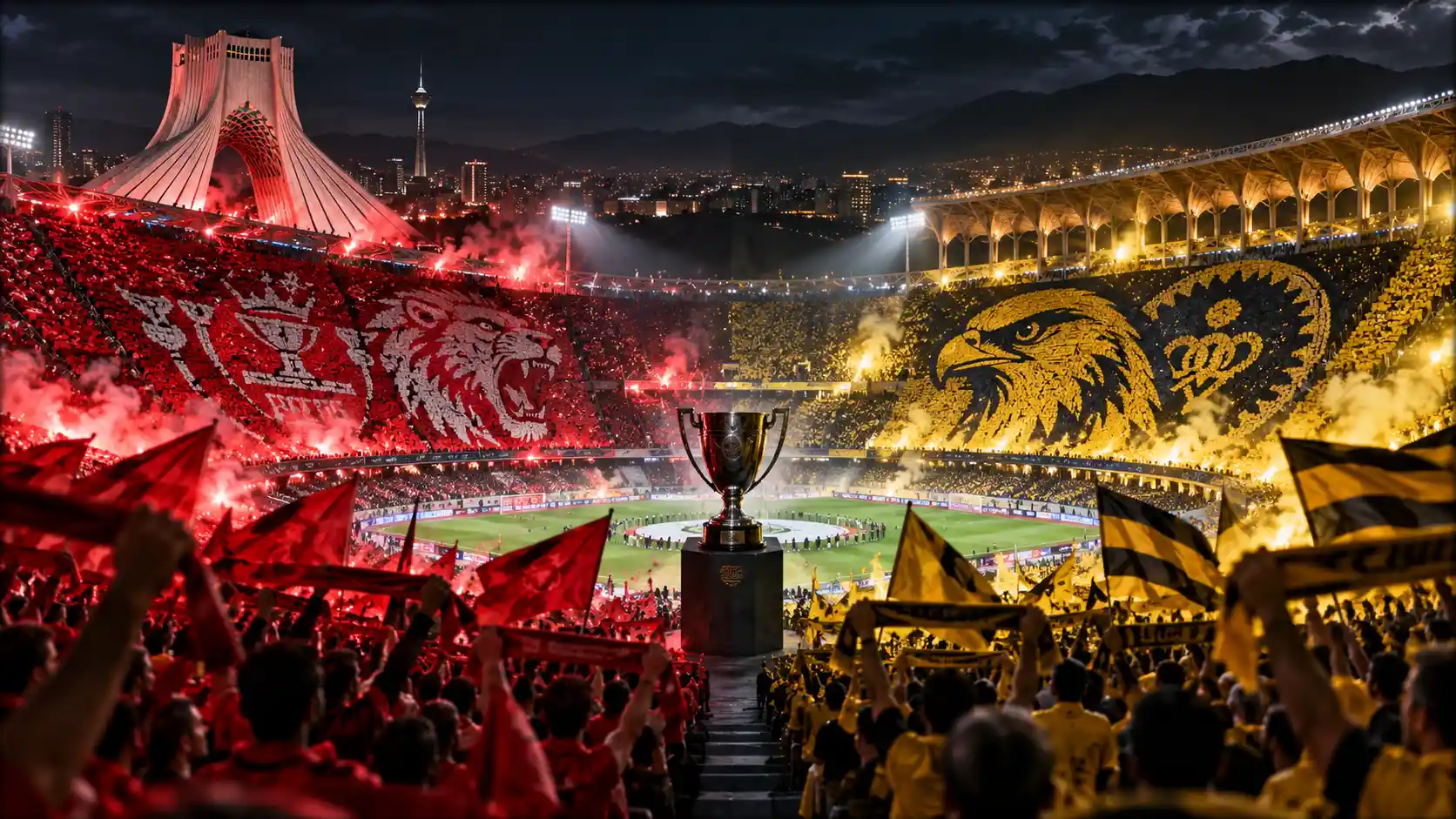 الکلاسیکوی ایران بین سپاهان و پرسپولیس